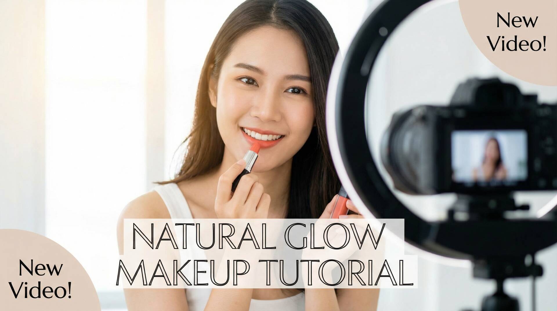 黄色仓库美妆视频教程